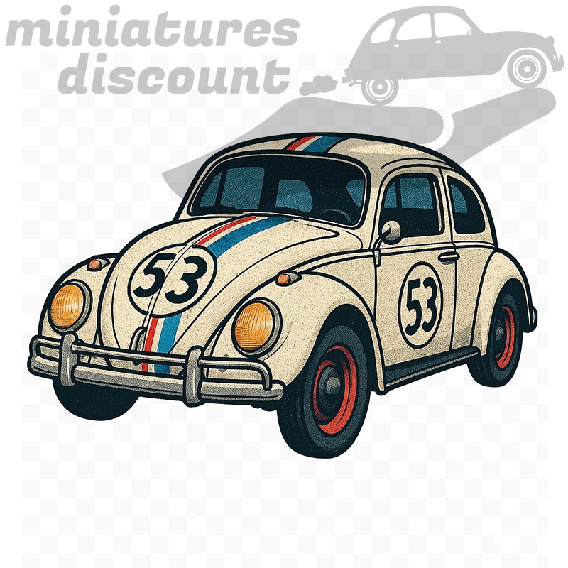 Volkswagen "Coccinelle CHOUPETTE 53" - Mug Céramique 350ml