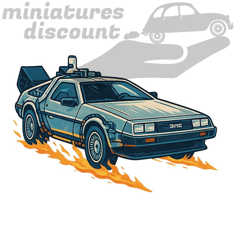 DeLorean "Retour vers le Futur" - Mug Céramique 350ml