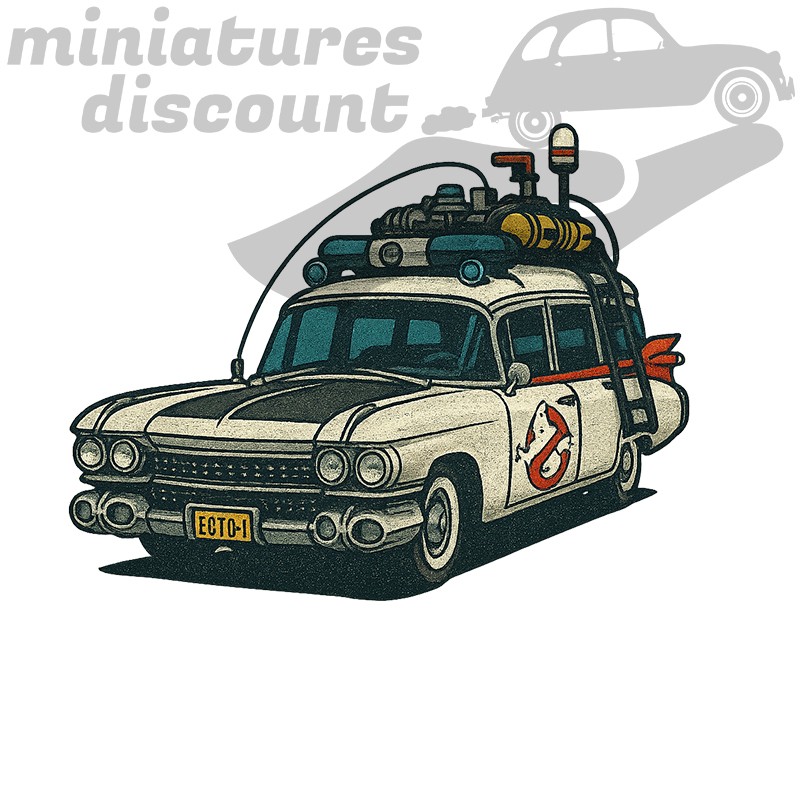 Cadillac ECTO-1"SOS Fantômes" - Mug Céramique 350 ml