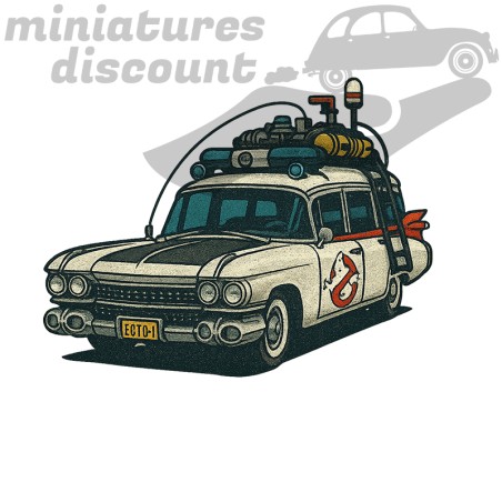 Cadillac ECTO-1"SOS Fantômes" - Mug Céramique 350 ml