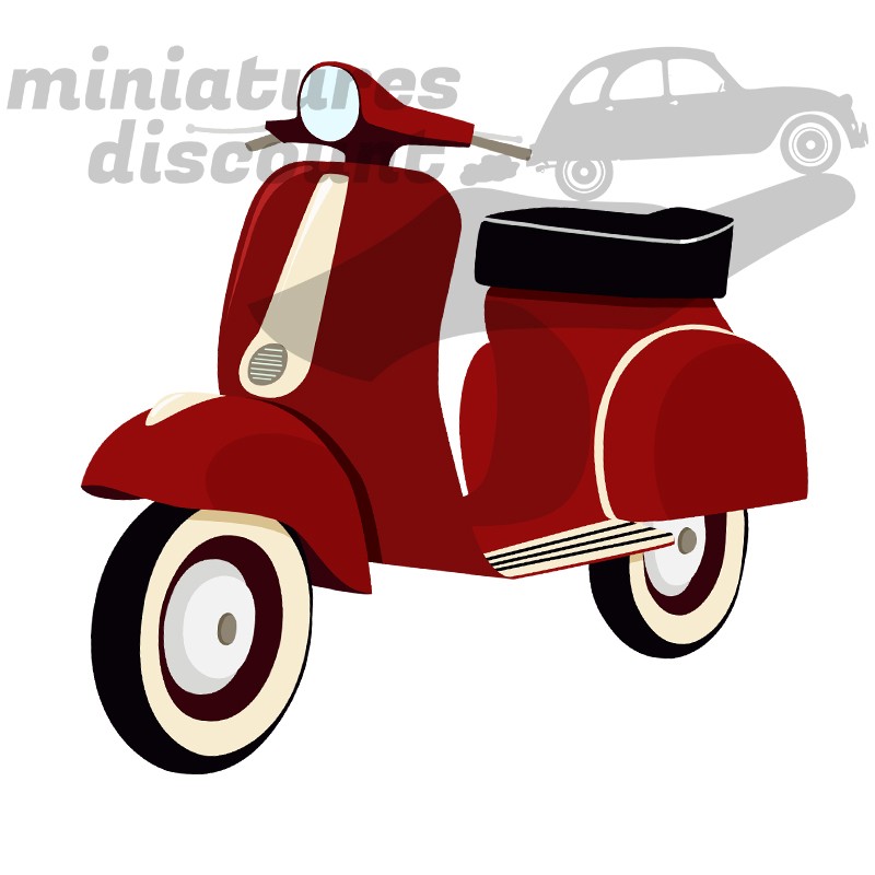 Vespa rouge - Mug Céramique 350 ml