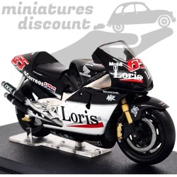 HONDA NSR500 DE LORIS CAPIROSSI DE 2002 (NOIR) - 1/24ème en boite