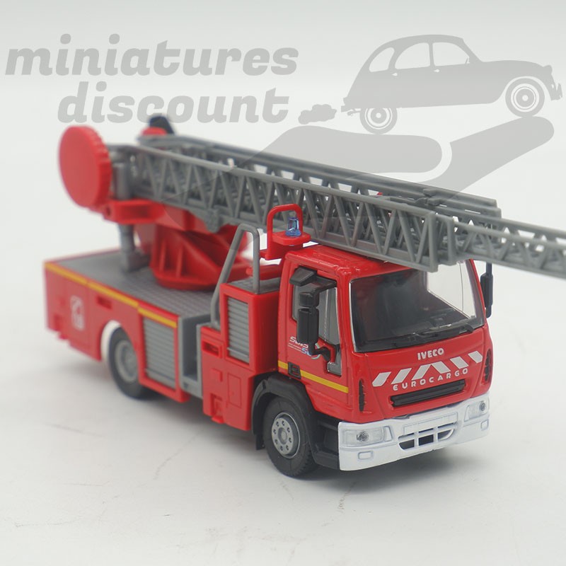 Grande échelle Iveco Eurocargo SDIS 56 - Sapeurs Pompiers de Mulhouse - Solido - 1/60ème sans boite