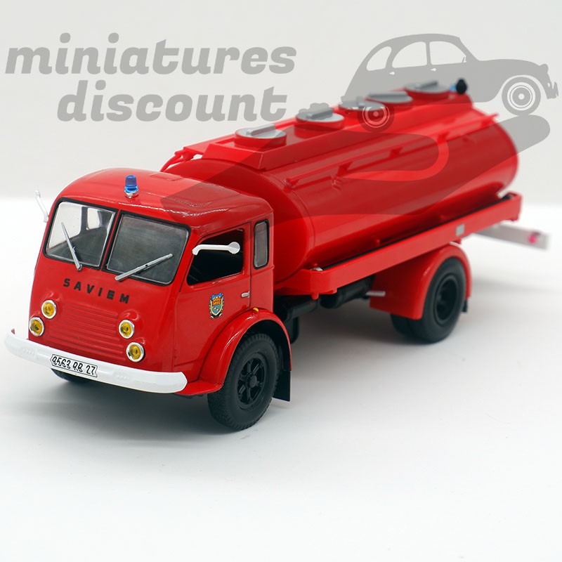 Saviem TANCARVILLE - CCGC - Pompiers  SDIS 27 - 1/43ème sous blister