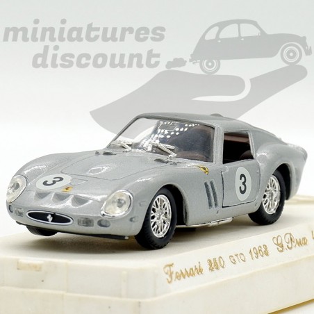 FERRARI 250 GTO 1963 (GRIS) - SOLIDO - 1/43ème en boite