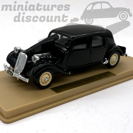 Citroën Traction 15CV de 1938 (capot ouvrant) - eligor- 1/43ème en boite