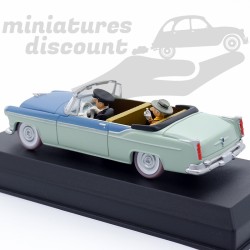 CHRYSLER WINDSOR DELUXE 1955 "LE NID DES MARSUPILAMIS" SPIROU (BLEU) - 1/43ème en boite