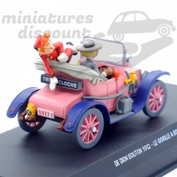 De Dion Bouton 1912 "Le Gorille a Bonne Mine" - Spirou & Fantasio - 1/43ème en boite