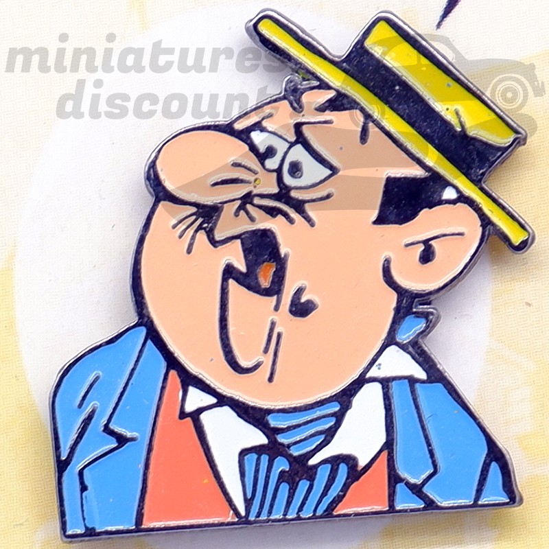 Pin's Célestin Dupilon dans Spirou & Fantasio