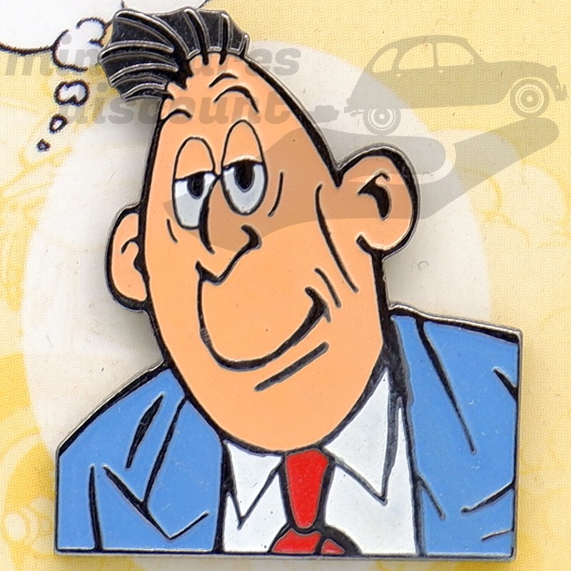 Pin's Martin dans Spirou & Fantasio