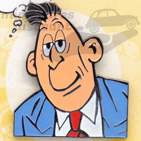 Pin's Martin dans Spirou & Fantasio