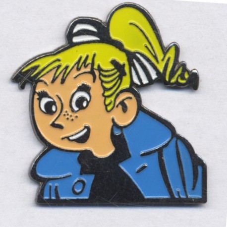 Pin's "Sécotine" dans Spirou & Fantasio