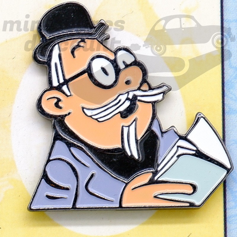 Pin's Duplumier dans Spirou & Fantasio