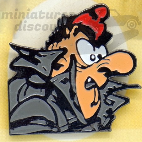 Pin's Otto Paparapap dans Spirou & Fantasio