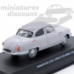 PANHARD DYNA Z 1954 "SPIROU ET LES HOMMES-BULLES" (GRIS) - 1/43ème en boite