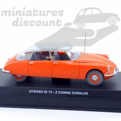 CITROËN ID 19 "Z COMME ZORGLUB" SPIROU - 1/43ème en boite
