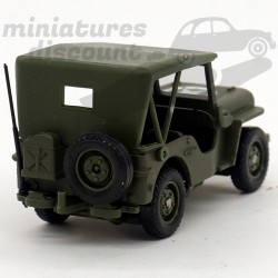 JEEP WILLYS (VERT MILITAIRE) - SOLIDO - 1/43ème sans emballage