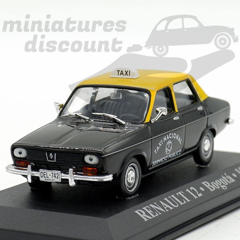 RENAULT 12 TAXI (NOIR) - 1/43ème en boite