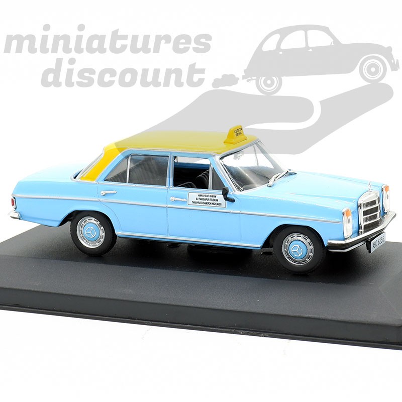 TAXI MERCEDES 200D (BLEU) - 1/43ème en boite