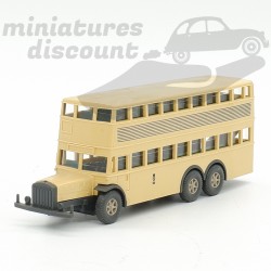 BUS À ÉTAGE, AUTOCAR DE BERLIN (BEIGE) - WIKING - 1/87ème en boite