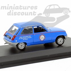 RENAULT 5 "RÉTRO AUTOMOBILE CLUB" (BLEU) - NOREV - 1/43ème en boite