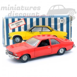 OPEL COMMODORE COUPÉ (ROUGE) - ZISS MODELL - 1/43ème en boite