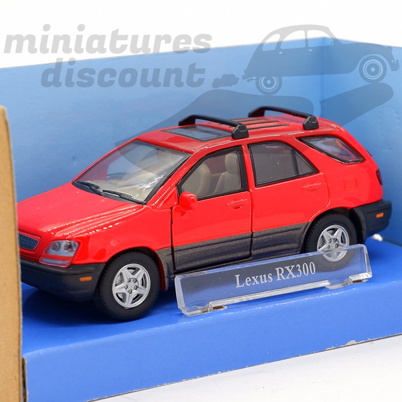 LEXUS RX300 (ROUGE) - CARARAMA - 1/43ème en boite