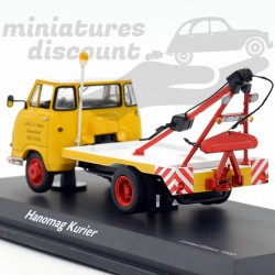 HANOMAG KURIER "AUTO SERVICE" (JAUNE) - SCHUCO - 1/43ème en boite