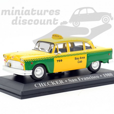 CHECKER TAXI (JAUNE) - 1/43ème en boite