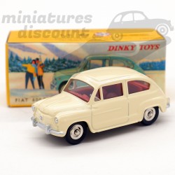 FIAT 600D (BEIGE) - DINKY TOYS - 1/43ème en boite