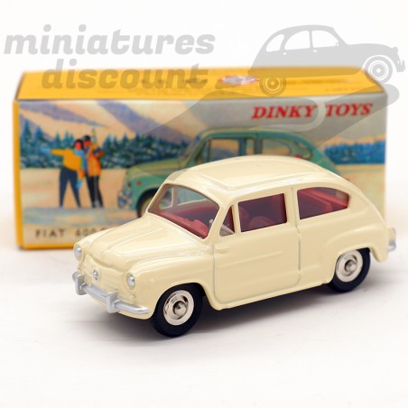 FIAT 600D (BEIGE) - DINKY TOYS - 1/43ème en boite