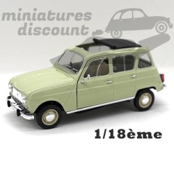 RENAULT 4L Découvrable - Solido - 1/18ème sous blister