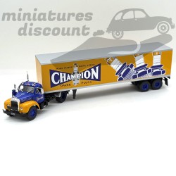 SEMI REMORQUE MACK B61 "CHAMPION" (JAUNE) - IXO - 1/43ème en boite