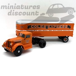 SEMI REMORQUE (ORANGE) - IXO - 1/43ème en boite