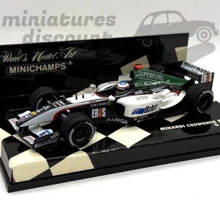 Minardi Cosworth PS04B pilotée par G.Bruni - Minichamps - 1/43ème en boite