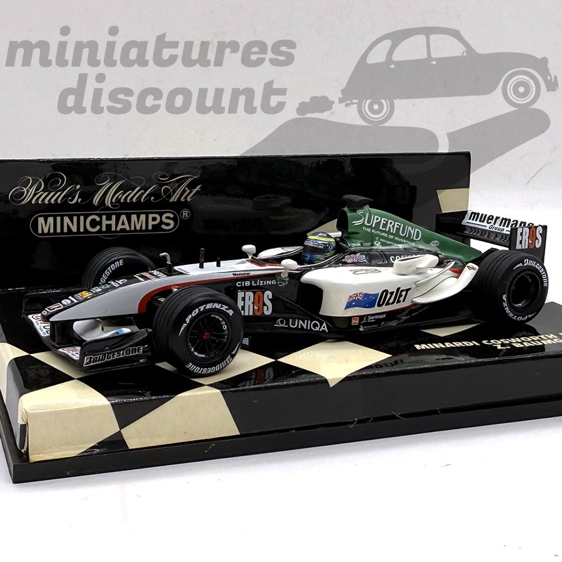 Minardi Cosworth PS04B pilotée par Z.Baumgartner - Minichamps - 1/43ème en boite