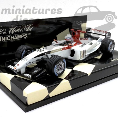 B.A.R Honda 006 pilotée par T.Sato - Minichamps - 1/43ème en boite