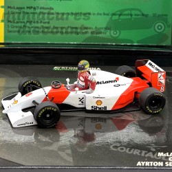 Mc Laren MP4/8 Ford GP d'Australie en 1993 pilotée par Ayrton Senna Winner 41st GP - 1/43 ème En boite