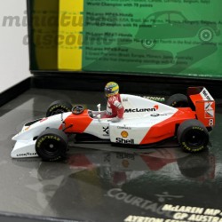 Mc Laren MP4/8 Ford GP d'Australie en 1993 pilotée par Ayrton Senna Winner 41st GP - 1/43 ème En boite
