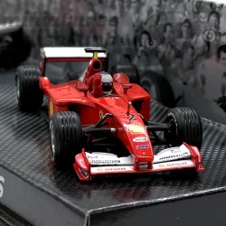 Ferrari 2001 Constructors' Champions - 2x Formule 1, Pilotés par Schumacher et Barrichello - Hot Wheels - 1/43ème en boite