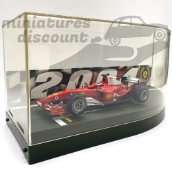Coffret Collector 2x Ferrari Hungaroring de 2004 - Formule 1 - 15-08-2004 -  Hot Wheels - 1/43ème en boite