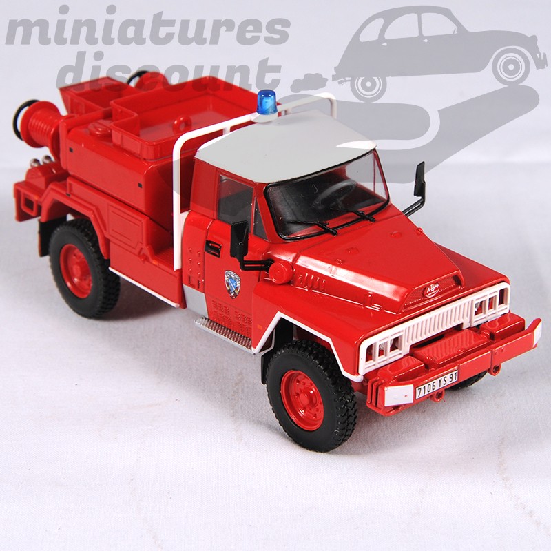 ACMAT CCF POMPIERS (ROUGE) - 1/43ème sous blister