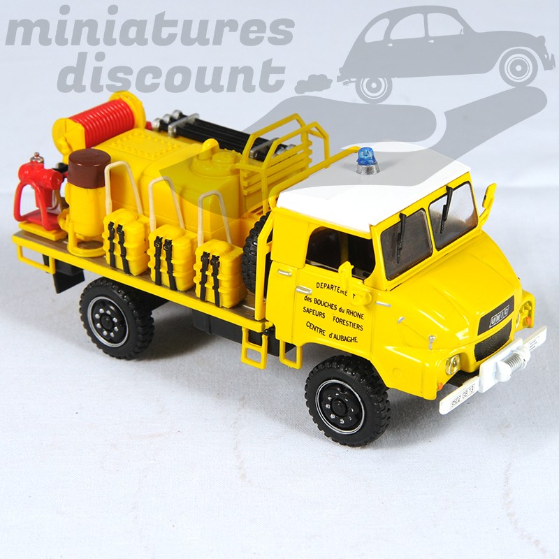 UNIC POMPIER FORESTIERS SAPEURS AUBAGNE (JAUNE) - 1/43ème sous blister