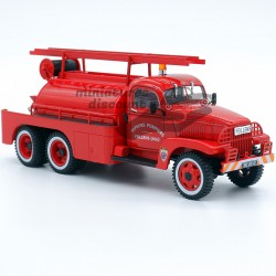 SAVIEM SM240 POMPIERS FEILLENS (ROUGE) - 1/43ème sous blister