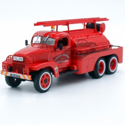 SAVIEM SM240 POMPIERS FEILLENS (ROUGE) - 1/43ème sous blister