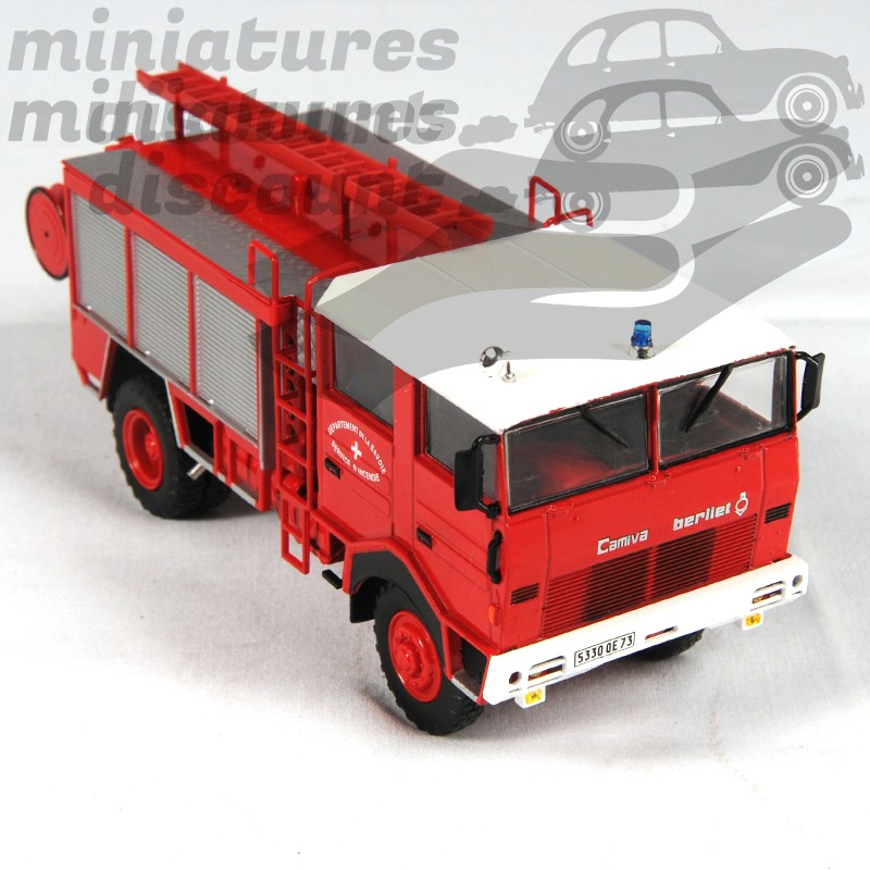 FPTHR - Berliet GBD 4X4 - Pompiers - SDIS 73 - 1/43ème en blister