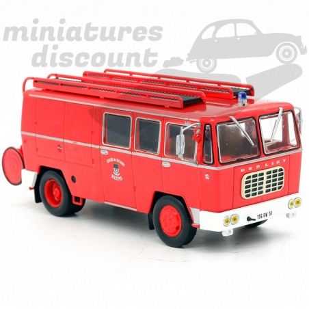 BERLIET GAK (ROUGE) - 1/43ème sous blister