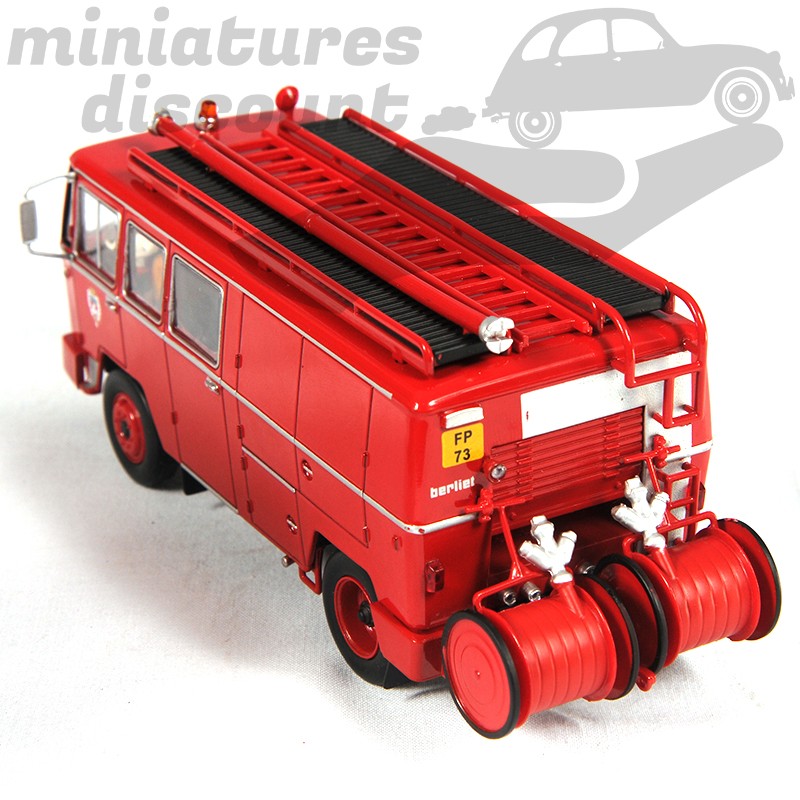 Camion De Pompiers Joustra Berliet GAK 17 – 33,5 Cm – À Réparer – Vintage