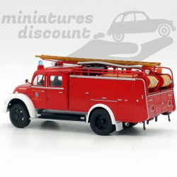 CAMION POMPIERS FPT MAGIRUS DEUTZ (ROUGE) - 1/43ème sous blister