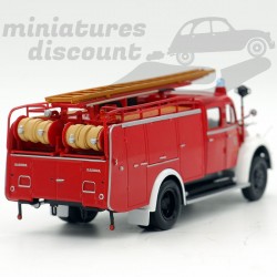 CAMION POMPIERS FPT MAGIRUS DEUTZ (ROUGE) - 1/43ème sous blister